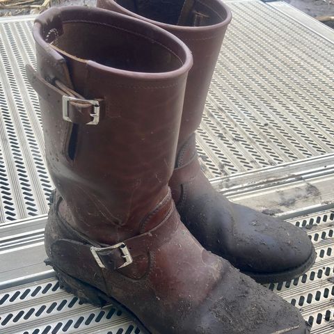 View photo of Attractions BILTBUCK Engineer Boots in Brown Italian Horsebutt