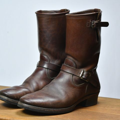 View photo of Attractions BILTBUCK Engineer Boots in Brown Italian Horsebutt