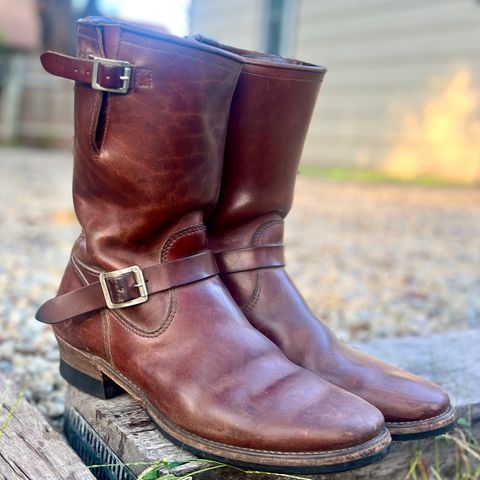 Attractions BILTBUCK Engineer Boots in Brown Italian Horsebutt