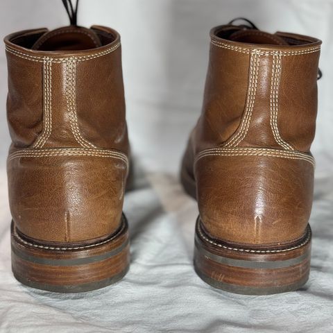 View photo of Caswell Boot Company Stanton in Maryam Kangaroo Washed Toscanello