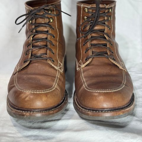 View photo of Caswell Boot Company Stanton in Maryam Kangaroo Washed Toscanello