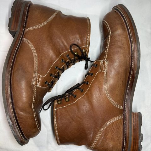 View photo of Caswell Boot Company Stanton in Maryam Kangaroo Washed Toscanello