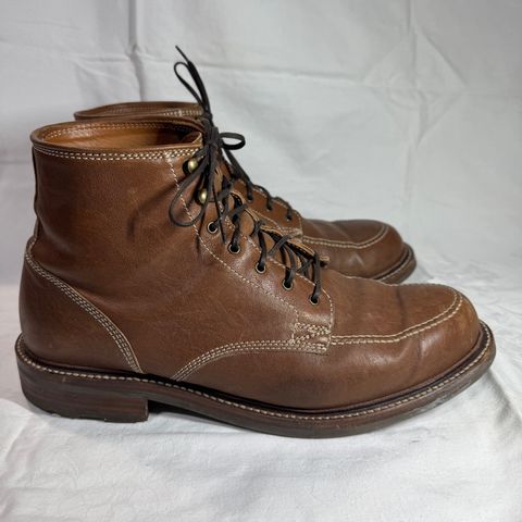 View photo of Caswell Boot Company Stanton in Maryam Kangaroo Washed Toscanello