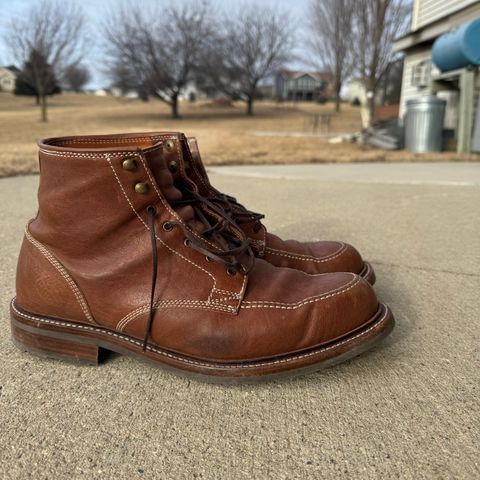 Caswell Stanton in Maryam Kangaroo Washed Toscanello