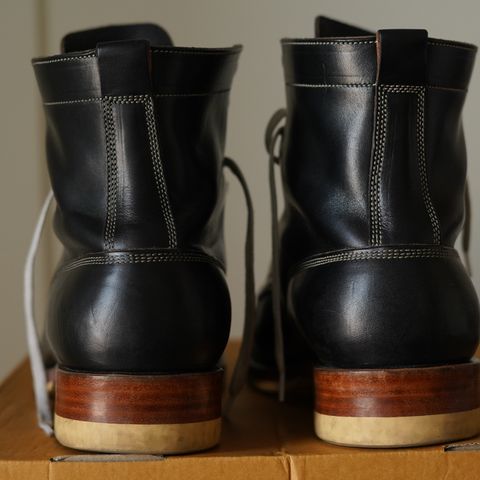 Onderhoud MC01 Moc Toe Boot in Wickett & Craig Black Traditional Harness