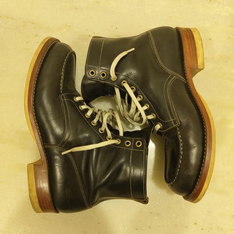Onderhoud MC01 Moc Toe Boot in Wickett & Craig Black Traditional Harness