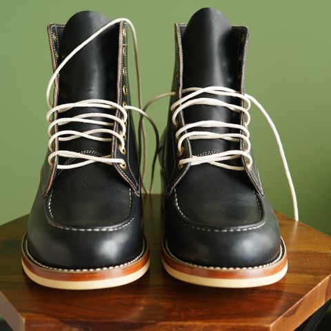 Onderhoud MC01 Moc Toe Boot in Wickett & Craig Black Traditional Harness