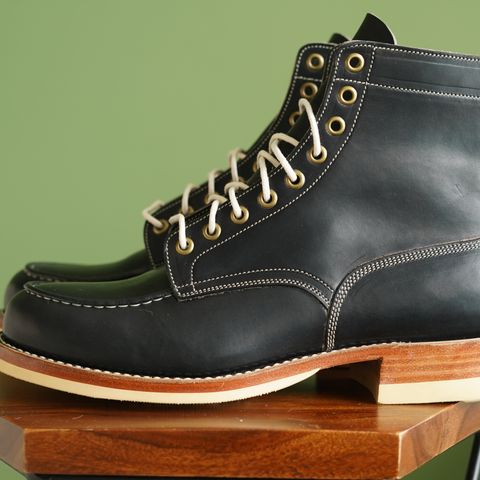 Onderhoud MC01 Moc Toe Boot in Wickett & Craig Black Traditional Harness
