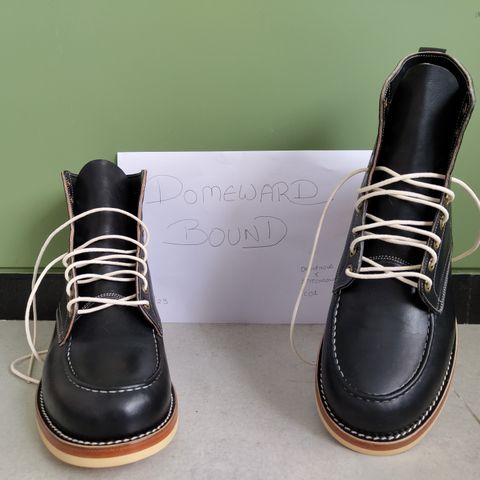 Onderhoud MC01 Moc Toe Boot in Wickett & Craig Black Traditional Harness