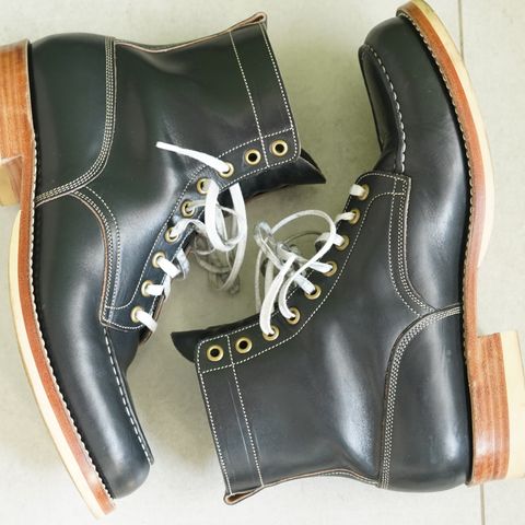 Onderhoud MC01 Moc Toe Boot in Wickett & Craig Black Traditional Harness