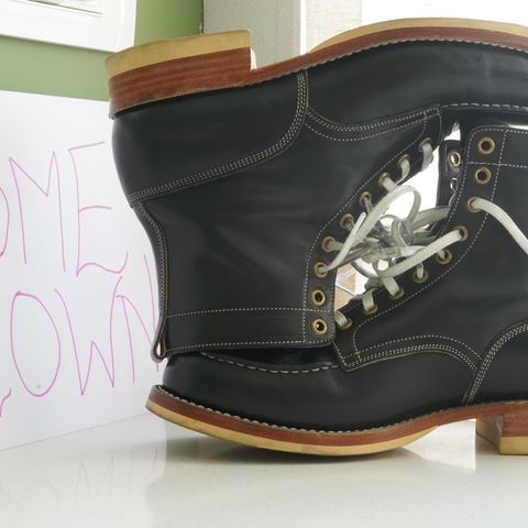 Onderhoud MC01 Moc Toe Boot in Wickett & Craig Black Traditional Harness