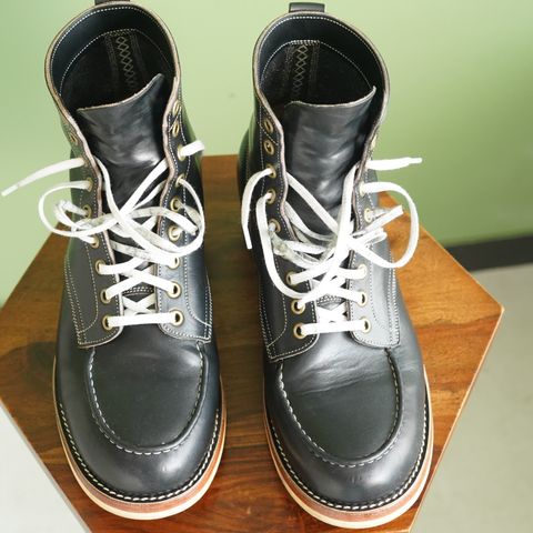 Onderhoud MC01 Moc Toe Boot in Wickett & Craig Black Traditional Harness