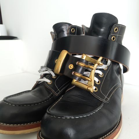 Onderhoud MC01 Moc Toe Boot in Wickett & Craig Black Traditional Harness