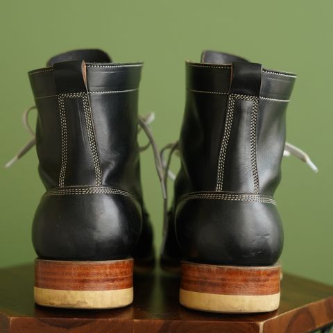 Onderhoud MC01 Moc Toe Boot in Wickett & Craig Black Traditional Harness