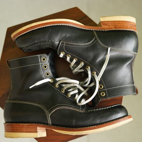Onderhoud MC01 Moc Toe Boot in Wickett & Craig Black Traditional Harness