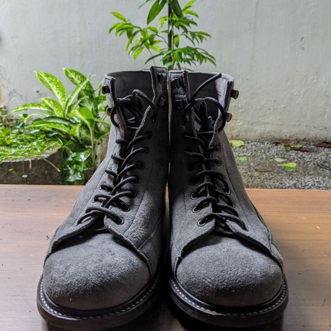 Bridlen Monkey Boot in C.F. Stead Baltic Kudu Reverse