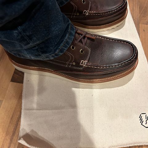 Grant Stone Field Boot in C.F. Stead Dark Burgundy Classic Kudu