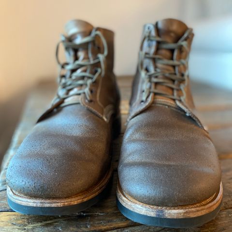 View photo of Viberg Boondocker in Horween Marine Field Roughout