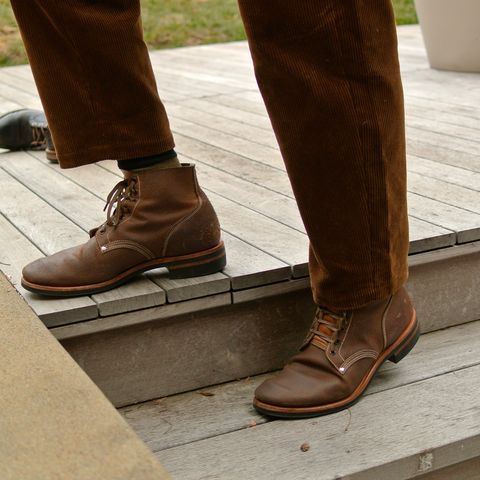 View photo of Viberg Boondocker in Horween Marine Field Roughout