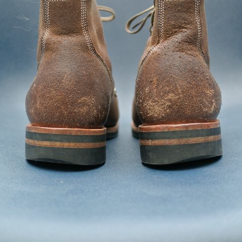 View photo of Viberg Boondocker in Horween Marine Field Roughout