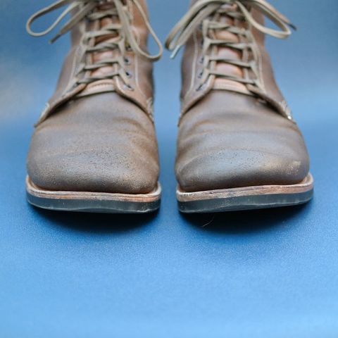 View photo of Viberg Boondocker in Horween Marine Field Roughout