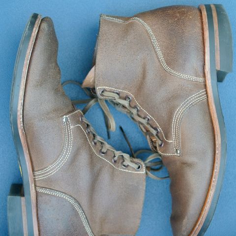 View photo of Viberg Boondocker in Horween Marine Field Roughout