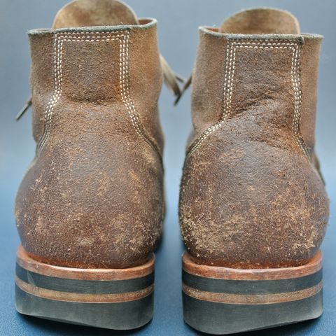 View photo of Viberg Boondocker in Horween Marine Field Roughout