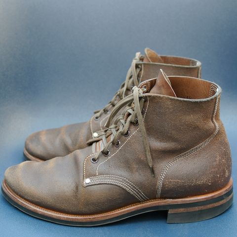 View photo of Viberg Boondocker in Horween Marine Field Roughout