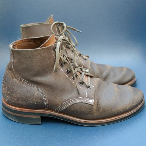 View photo of Viberg Boondocker in Horween Marine Field Roughout