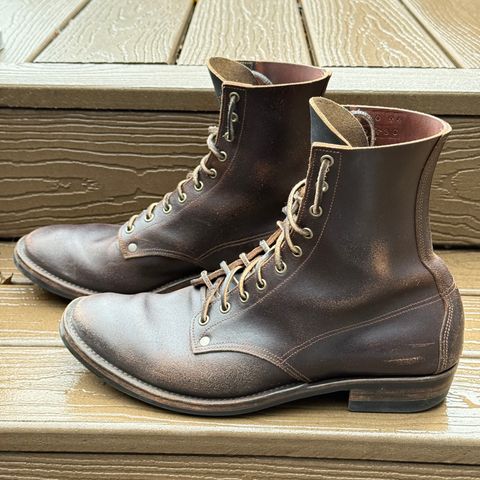 NF Bootmaker Belmont Boot in Horween Brown Courtland Chromexcel
