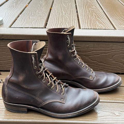 NF Bootmaker Belmont Boot in Horween Brown Courtland Chromexcel