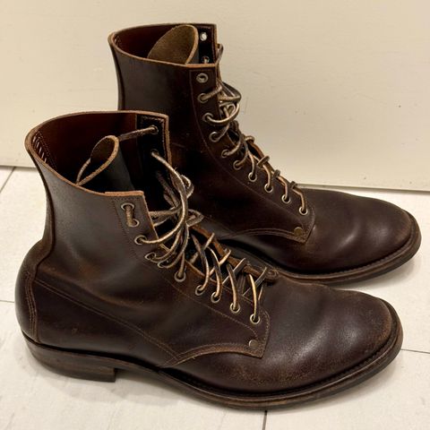 NF Bootmaker Belmont Boot in Horween Brown Courtland Chromexcel