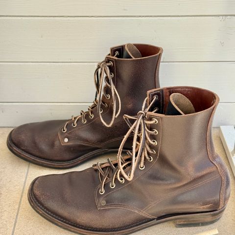 NF Bootmaker Belmont Boot in Horween Brown Courtland Chromexcel