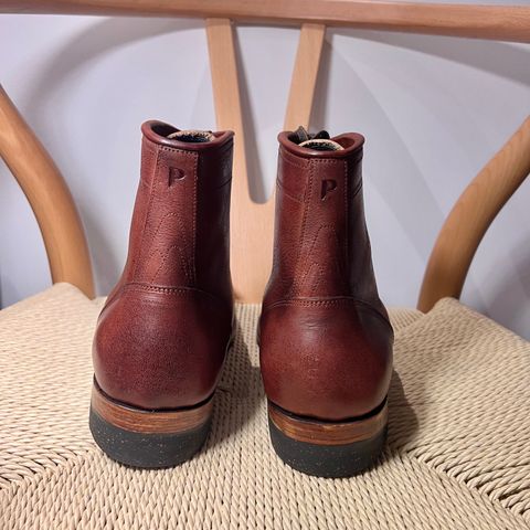 Perera Shoemaker Field Boot in Conceria Walpier Ghost Buttero