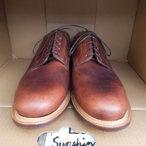 Viberg Rockland Blucher in Horween Nut Cypress
