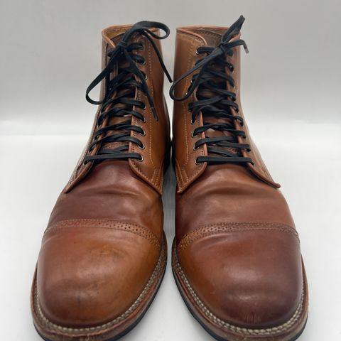 View photo of Viberg Service Boot BCT in Horween Natural Shell Cordovan