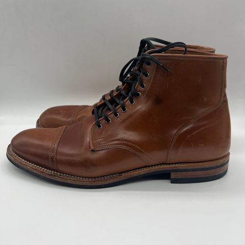 View photo of Viberg Service Boot BCT in Horween Natural Shell Cordovan