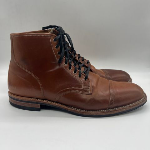 View photo of Viberg Service Boot BCT in Horween Natural Shell Cordovan