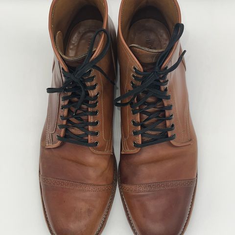 View photo of Viberg Service Boot BCT in Horween Natural Shell Cordovan