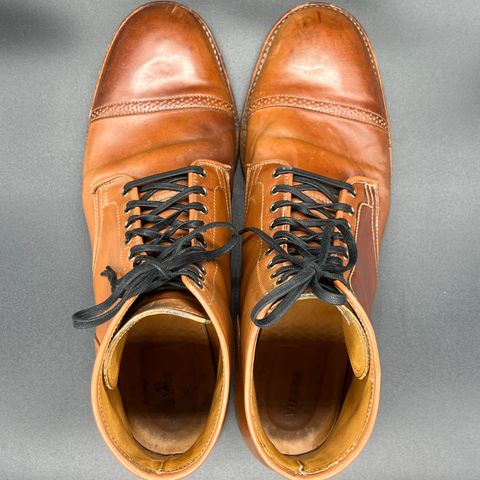 View photo of Viberg Service Boot BCT in Horween Natural Shell Cordovan