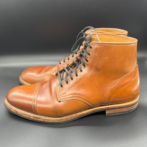 View photo of Viberg Service Boot BCT in Horween Natural Shell Cordovan