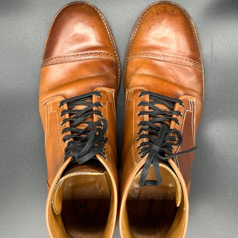 View photo of Viberg Service Boot BCT in Horween Natural Shell Cordovan