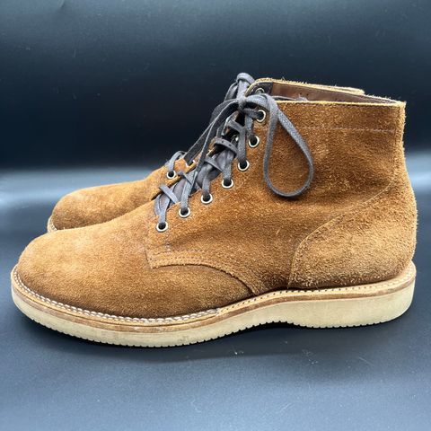 View photo of Viberg Service Boot in Seidel Aged Bark Roughout