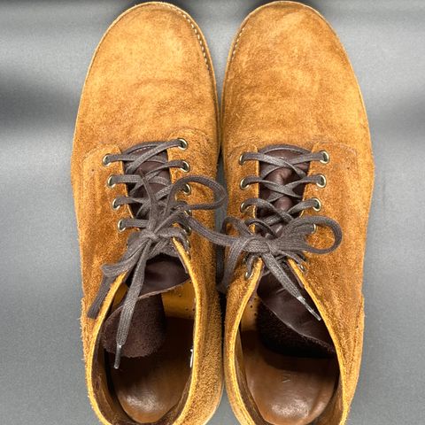 View photo of Viberg Service Boot in Seidel Aged Bark Roughout