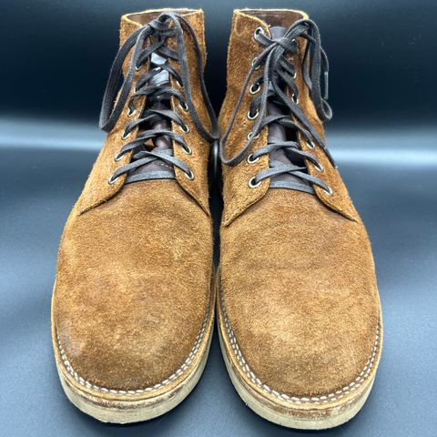 View photo of Viberg Service Boot in Seidel Aged Bark Roughout