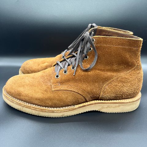 View photo of Viberg Service Boot in Seidel Aged Bark Roughout