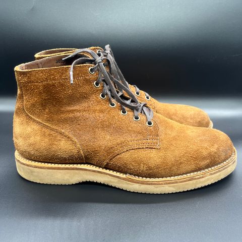 View photo of Viberg Service Boot in Seidel Aged Bark Roughout