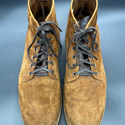 View photo of Viberg Service Boot in Seidel Aged Bark Roughout