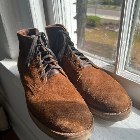 View photo of Viberg Service Boot in Seidel Aged Bark Roughout