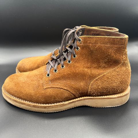 View photo of Viberg Service Boot in Seidel Aged Bark Roughout